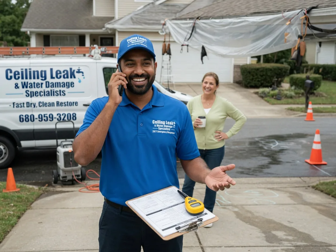 Ceiling Leak Cleanup Shannon, NC FAQs
